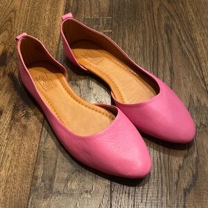 Miz Mooz Pink Leather Belinda Flats